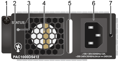 PAC1000D5412 Huawei Power Supply 1000W AC PoE Power Module With 1 Year Warranty
