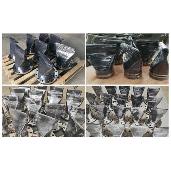 SS316 Control Back Pressure Flexible Rubber Duckbill Check Valve Corrosion Resistance