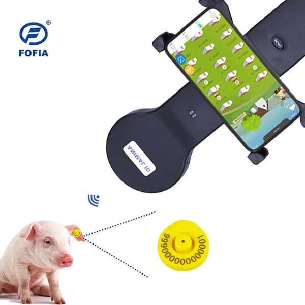 ICAR Certified Electronic Ear Tag For Pig Identification In Slaughtering / Feeding