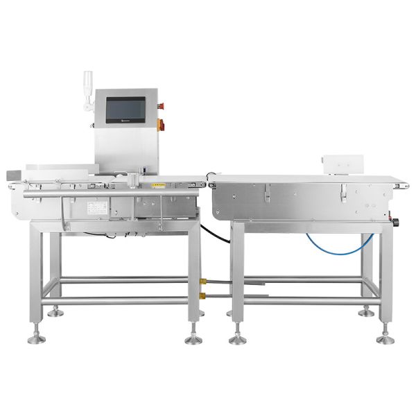 Sea Food Industrial 8 Grade Weight Sorting Conveyor Online Check Weigher 220 V