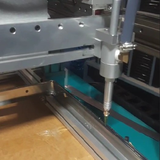 Industrial 3 Axis Dispensing Robot PLC Control Robotic Dispenser For Electric Ceramic Cooker