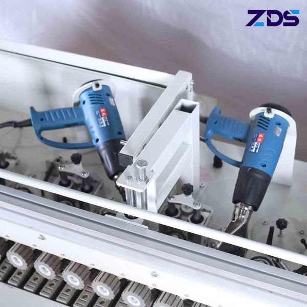 sandwich board Automatic Edge Banding Machine Adjustable Bevel Angle