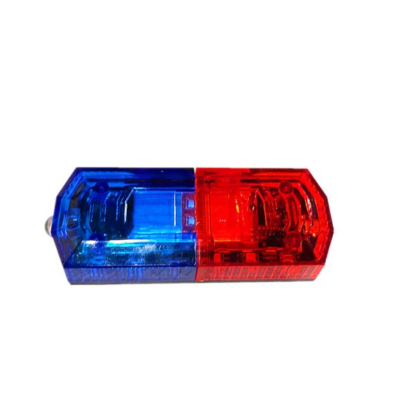 Red And Blue Shell Shoulder Flashing Led Security Light LED Beacon Warning Lights