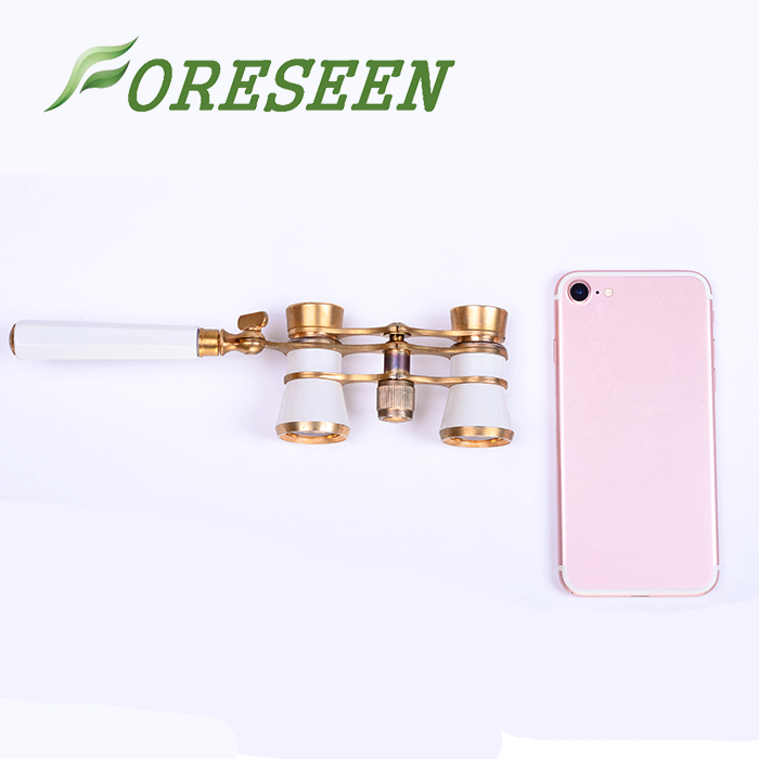 3X25 Compact Vintage Opera Binoculars Opera Glasses Small Size With Handles