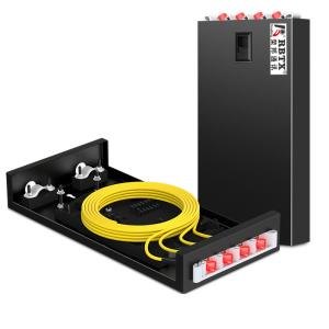 China Rongbang Fiber Optic Terminal Box FC 4 Ports 4 Cores Rack Mount Single Mode Full Loaded wholesale