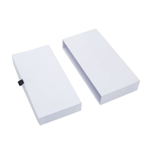 Paperboard CMYK Slide Open Gift Boxes False Eyelash Packaging