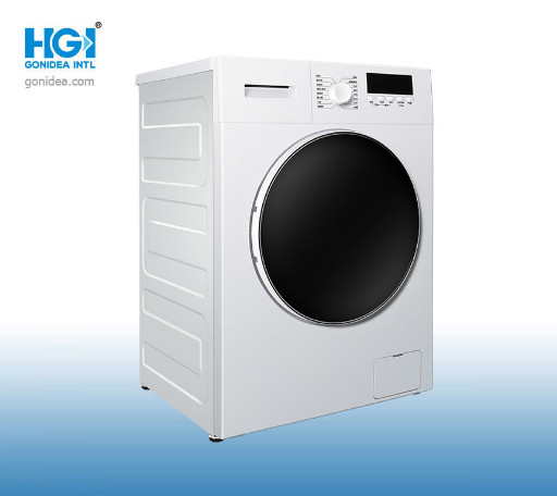 Home LED Display Anti Scald Cover Front Washing Machine 9kg High Capacity