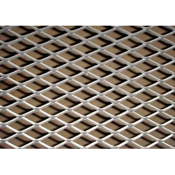 PLC Control Expanded Metal Machine / Metal Mesh Punch Machine For Decoration