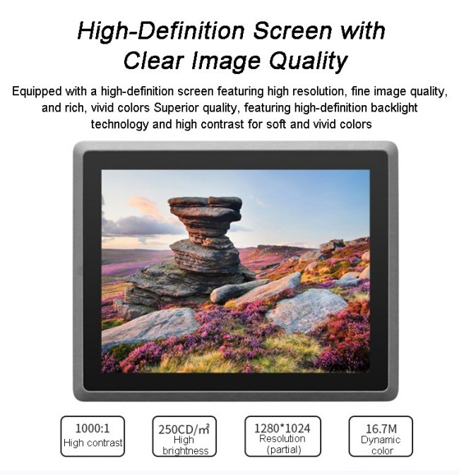 21.5 Inch J6412 Embedded Android Industrial All-in-One Computer Computer Touch Panel PC
