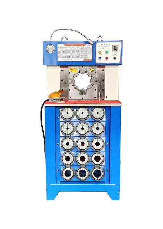 AC Hose Crimping Machine with More Pressure and DIGITAL PANNAL