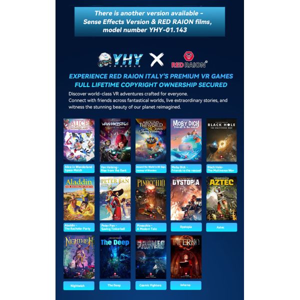 8K Interactive VR Games 9D 360 Rotation Chair Immersive Sense Effects Motion Simulator