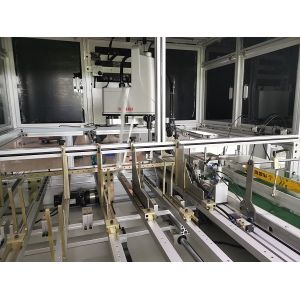Full Automatic Hard Case Making Machine / Automatic Positioning Gluing Machine