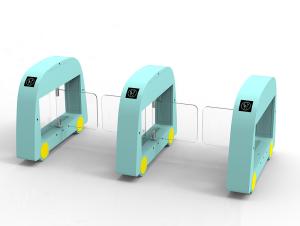 China Lovely Car Shaped Sliding Speed Gate Turnstile For Kindergarten &amp; School &amp; Playground wholesale