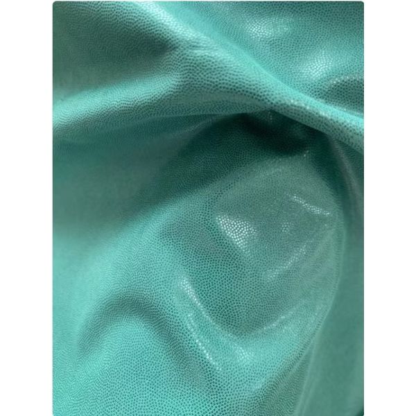 100%Polyester 75D*150D Satin peach perm transparent matt polka dot