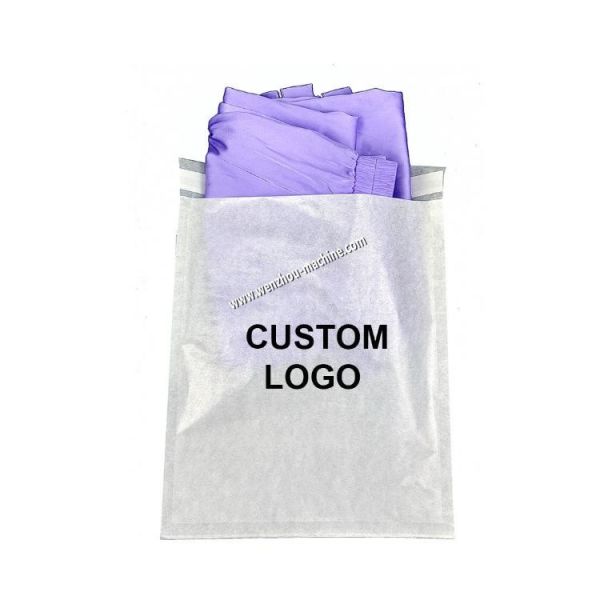 Single Line Self Adhesive Glassine Paper Garment Bags Making Machine