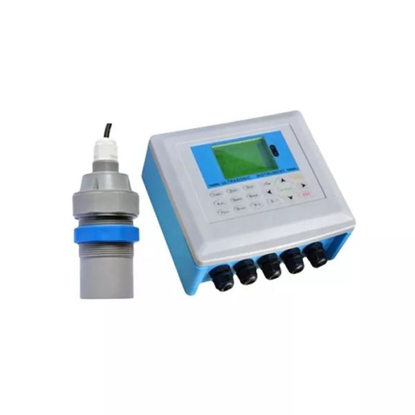 Triangular Weir Open Channel Flow Meter Split Type Doppler Ultrasonic Flowmeter 4 - 20mA
