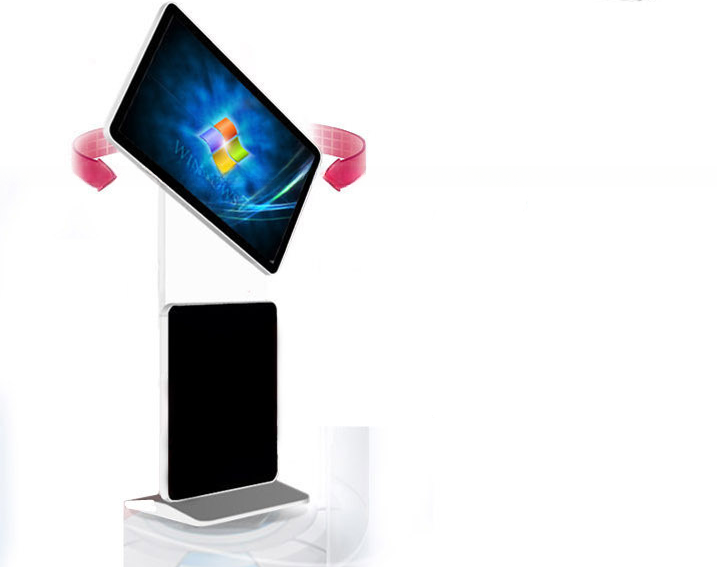 43" inch ground stand rotating screen LED LCD WIFI network Android monitor