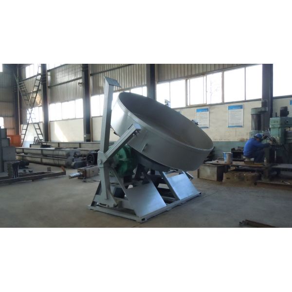 Disc Type Pelletizer Height 250mm 25r/Min Granulation Equipment