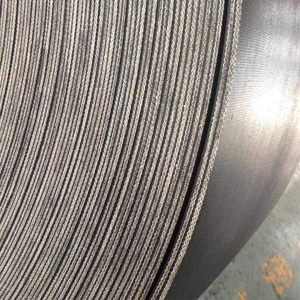 Durable Wire Rope Conveyor Belt In Coal Mines Ports Electric Power Metallurgy Industries