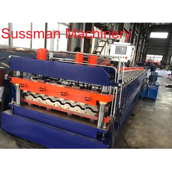 Metal Roofing Sheet Rolling Former Machine , Cold Roll Forming Machine