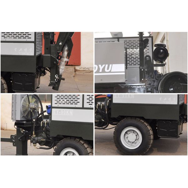 2.5km/H 158hp Transmission Line Stringing Equipment For Overhead Line