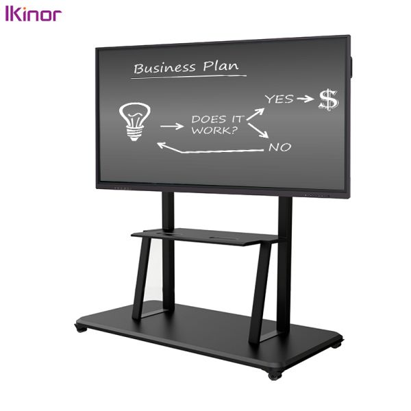 ROHS 75Inch Interactive Flat Panel Display Electronic White Board Multi TouchScreen