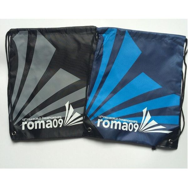 Custom Gift Promotional 210D 420D Polyester 190T Nylon Small Drawstring Bag,Promotional Heavy Duty 190T Nylon Polyester