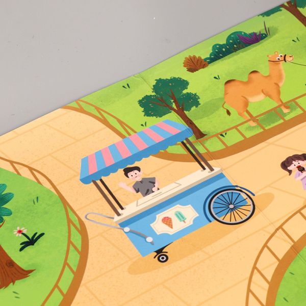 300gsm C2S Art Paper Children's Book Printing Full Color Offset Printing