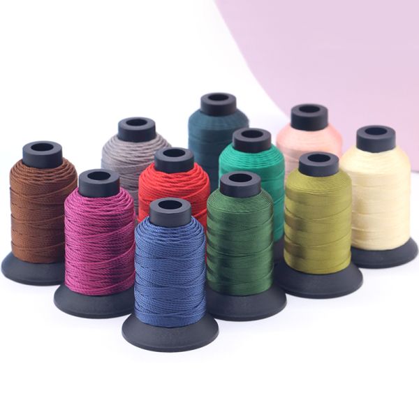 Sample of Eco-Friendly Boho 210D Polyester Thread for Hand Woven Sewing Machine Usage