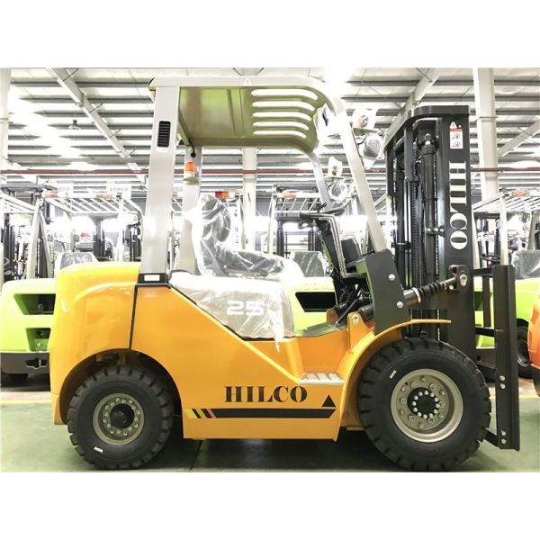 Ce Approved Diesel Forklift 2.5ton Lift Capacity