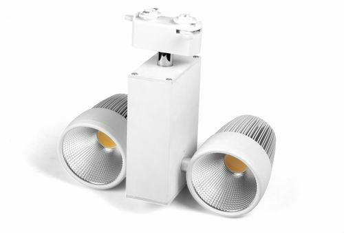 2015 Unique design high lumen 3500-3800lm EMC, LVD CE ROHS ERP led 30w COB track lighting