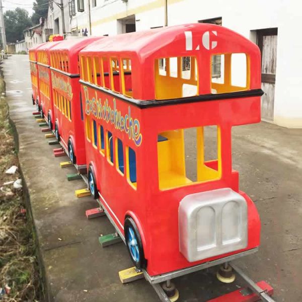 Amusement equipment indoor small train square track small train luxury train Children's track small train