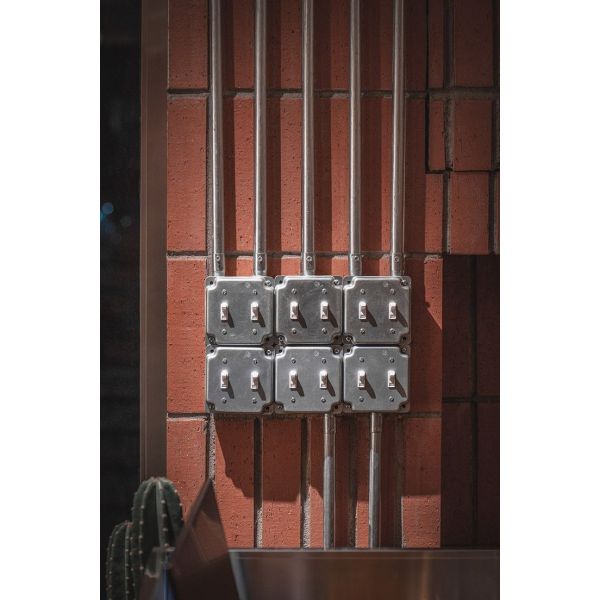 RIFI Galvanized Raised Steel Cover For Electrical Junction Box | RS Cover