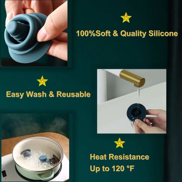 Silicone Magic Cap Bottle Stopper Wine Stopper Bottle Caps Reusable Champagne Stoppers Magic Hat Beverage Bottles Covers