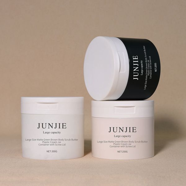 PP Refillable Cosmetic Container Luxury Cream Jar With Lid