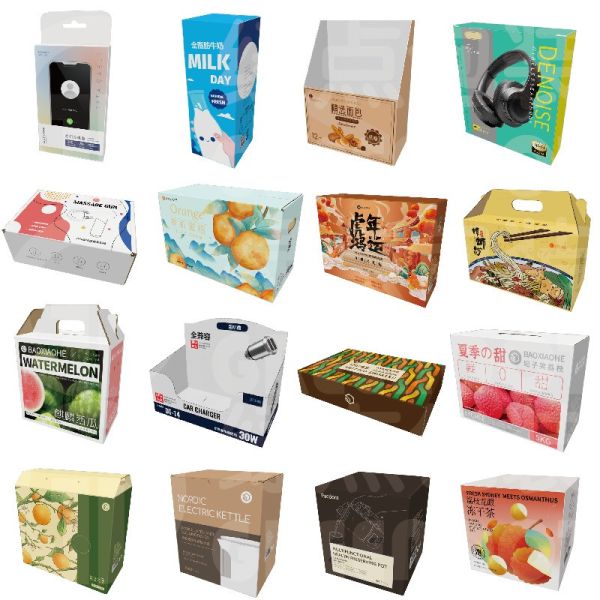 Gift Box With Printed Fragrance Essential Oil Color Exquisite Souvenir Gift Rigid Gift Box