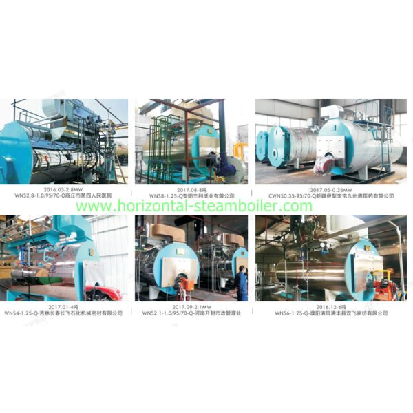 Industrial Automatic Commercial Gas Boiler Oil Steam Boiler For Chemical Mill