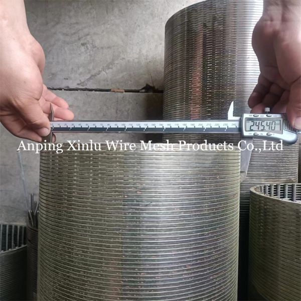 Spiral Wire Water Well Screen for Oil/Gas/Mining/Motor/Pump/Sewage Treatment/Groundwater Treatment/Waste Water Treatme