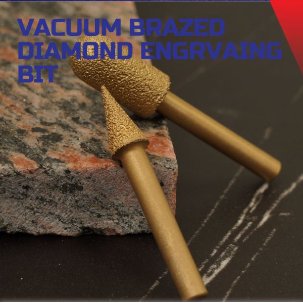 Diamond Metal Stone Milling Tools for Customized Vacuum Brazed Engraving on Granite
