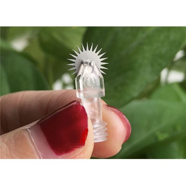 5G Weight Microblading Eyebrows Wheel Needle Sliver & Transparent Color