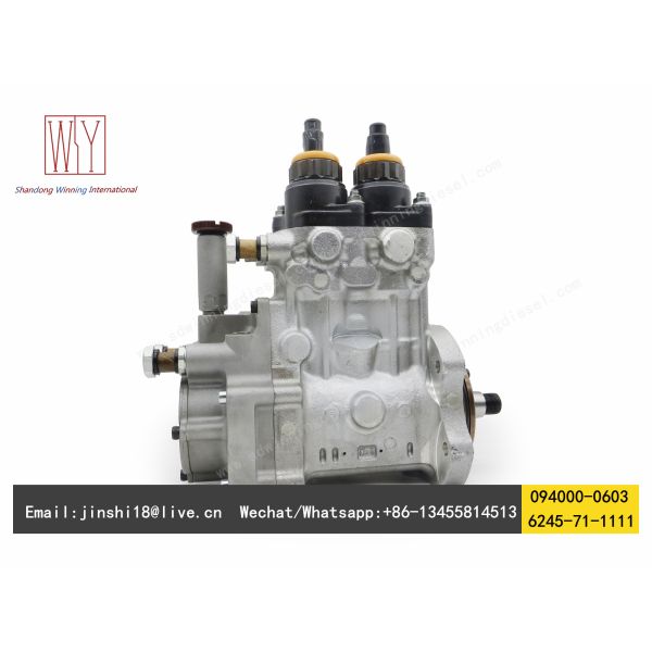 GENUINE AND BRAND NEW DIESEL FUEL PUMP 094000-0603, 6245-71-1111 FOR 6D 170 ENGINE