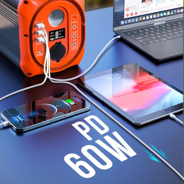 300W Portable Power Station Pure Sine Wave Energy Storage Power Station