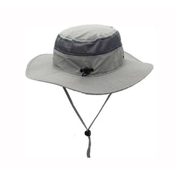 Outdoor Sunscreen Removable Face Neck Flap Floppy Sun Hats With Embroidered Logo