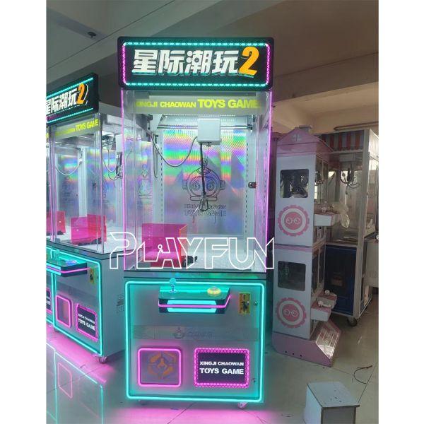 Playfun Shopping Mall Coin Operated Prize Games Dolls Catcher Crane Claw Game Machine Lucky Doll Claw Machines