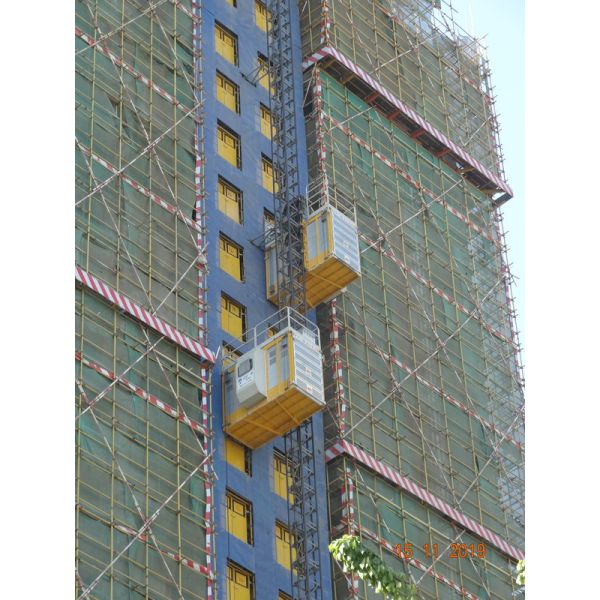 Universal Building Material Handling Rack & Pinion Hoist