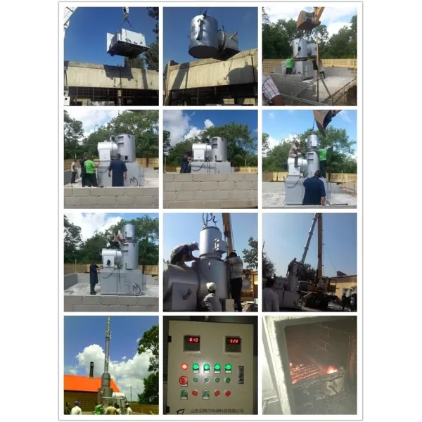 Restaurant Waste Recycling Plant 0.25KW Electronic Waste Incinerator for Disposal