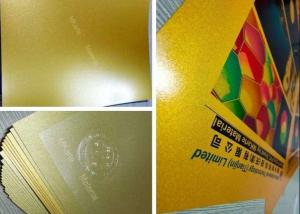 China Golden 0.18mm 305x460 Digital Printing Pvc Sheets wholesale