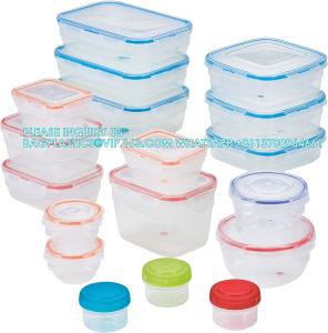 China Stackable Wholesale Kitchen Microwavable Airtight High Borosilicate Lunch Box Glass Containers For Food Storage wholesale