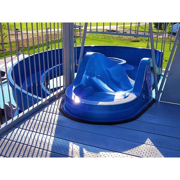 OEM Outdoor Water Game Park Fiberglass Tube Water Slide for Kids