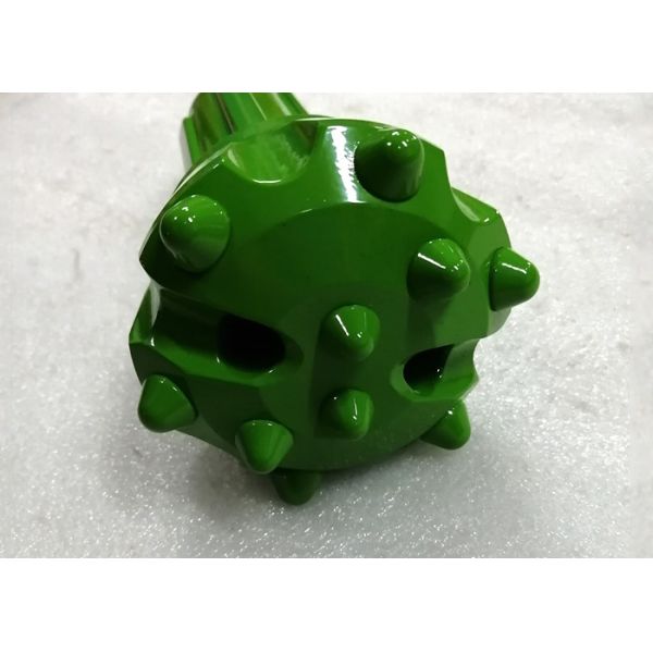 Concave Face Rock Drill Bits Low Pressure Dth Button Bits Dia 90mm